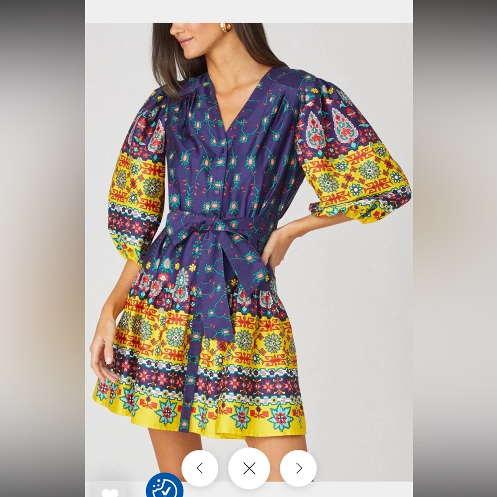 Colorful Patterned Dress